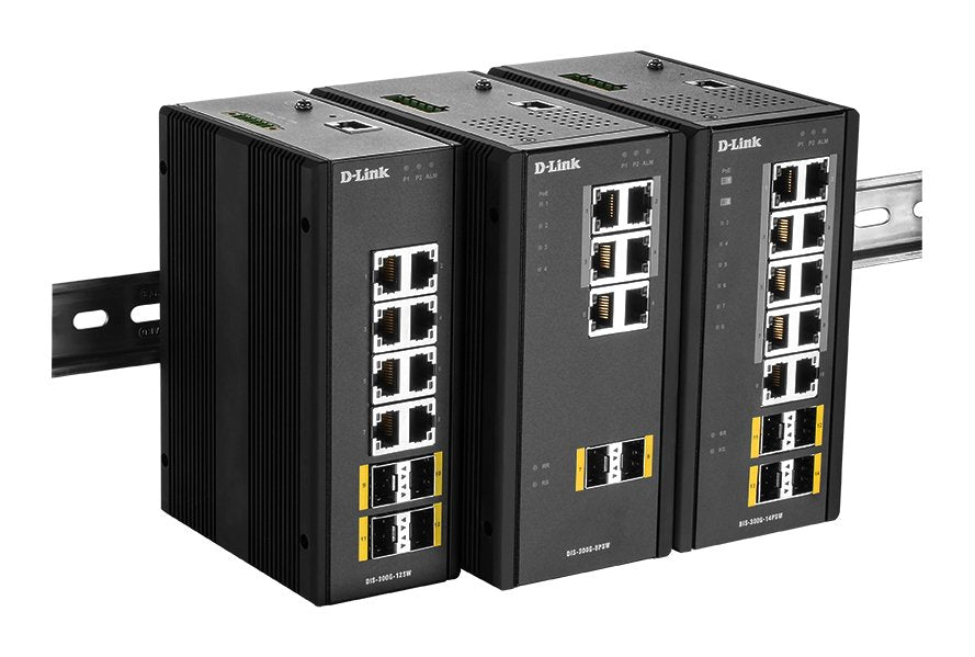 D-Link Dis-300g-8psw 8 Port L2 Managed Switch With 6 X 10/100/1000baset(X) Ports (4 Poe) &Amp 2 X 100/1000basesfp Ports
