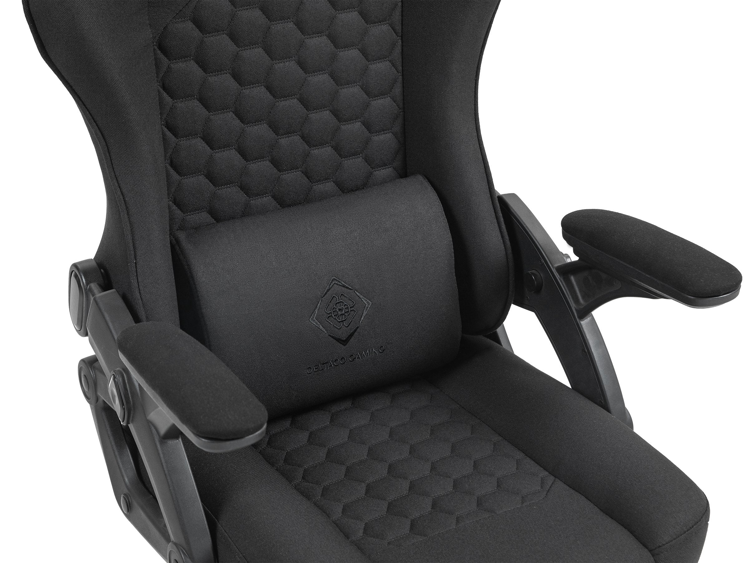 Deltaco Dc130 Gamingstuhl Soft Woven Mesh, Schwarz