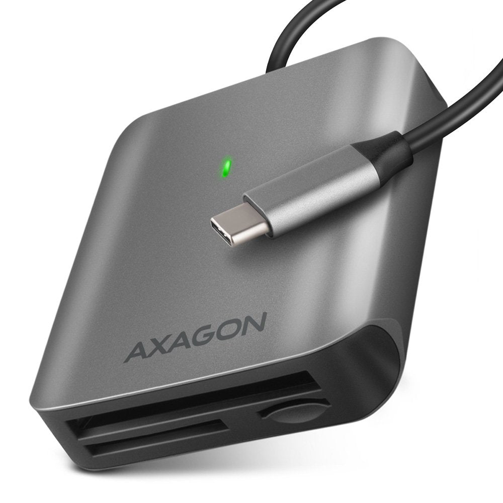 EAN 8595247906632 - Axagon CRE-S3C lector de tarjeta USB 3.2 Gen 1 (3.1 Gen 1) Type-C Gris imagen 1