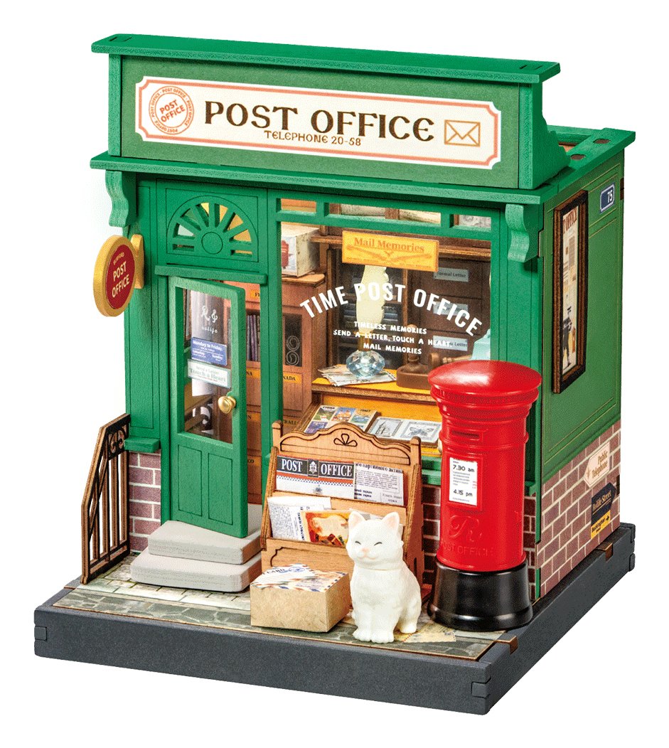 EAN 6946785121001 - ROBOTIME DS037 Casa en miniatura y rincón de libros para montar Casa en miniatura para montar imagen 1