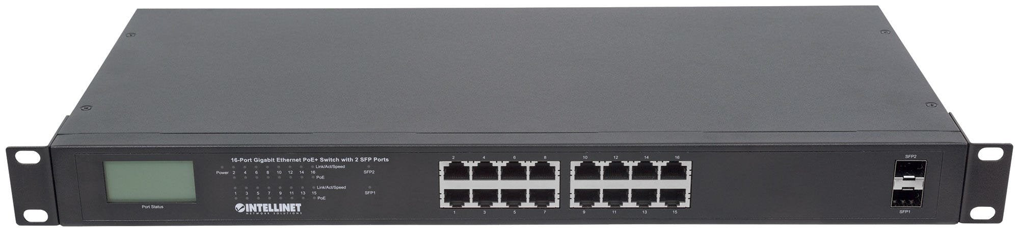 EAN 0766623561259 - Intellinet 561259 switch No administrado Gigabit Ethernet (10/100/1000) Energía sobre Ethernet (PoE) Negr imagen 3