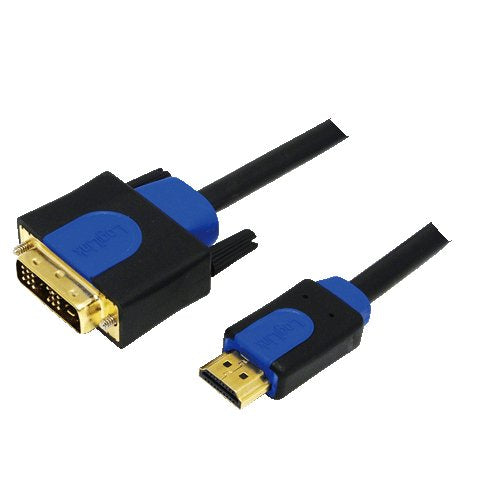 Logilink Cable Hdmi V1.4 A Dvi 18+1 High Speed Ethernet 2m Negro Chb3102