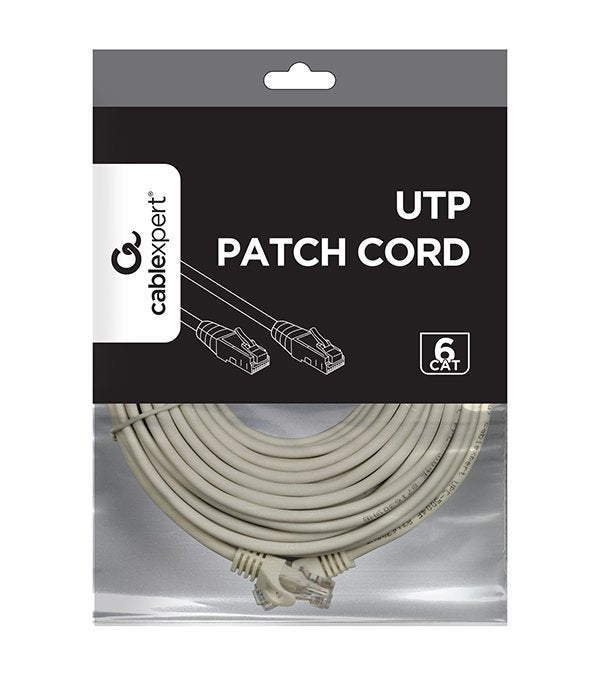 Cable Red Gembird Utp Cat6 15m Gris
