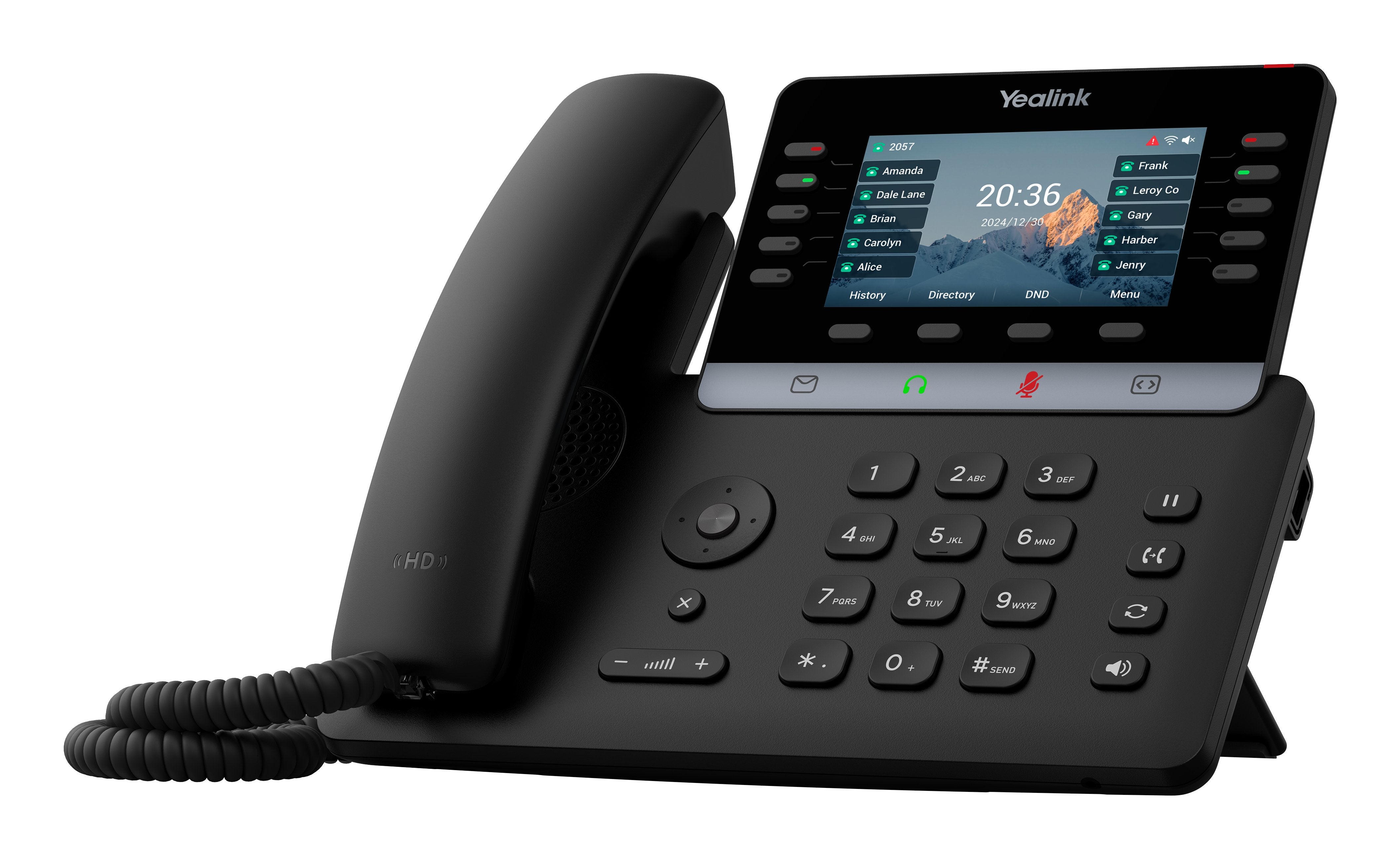 EAN 6938818320437 - Yealink T74W teléfono IP Negro LCD Wifi imagen 3