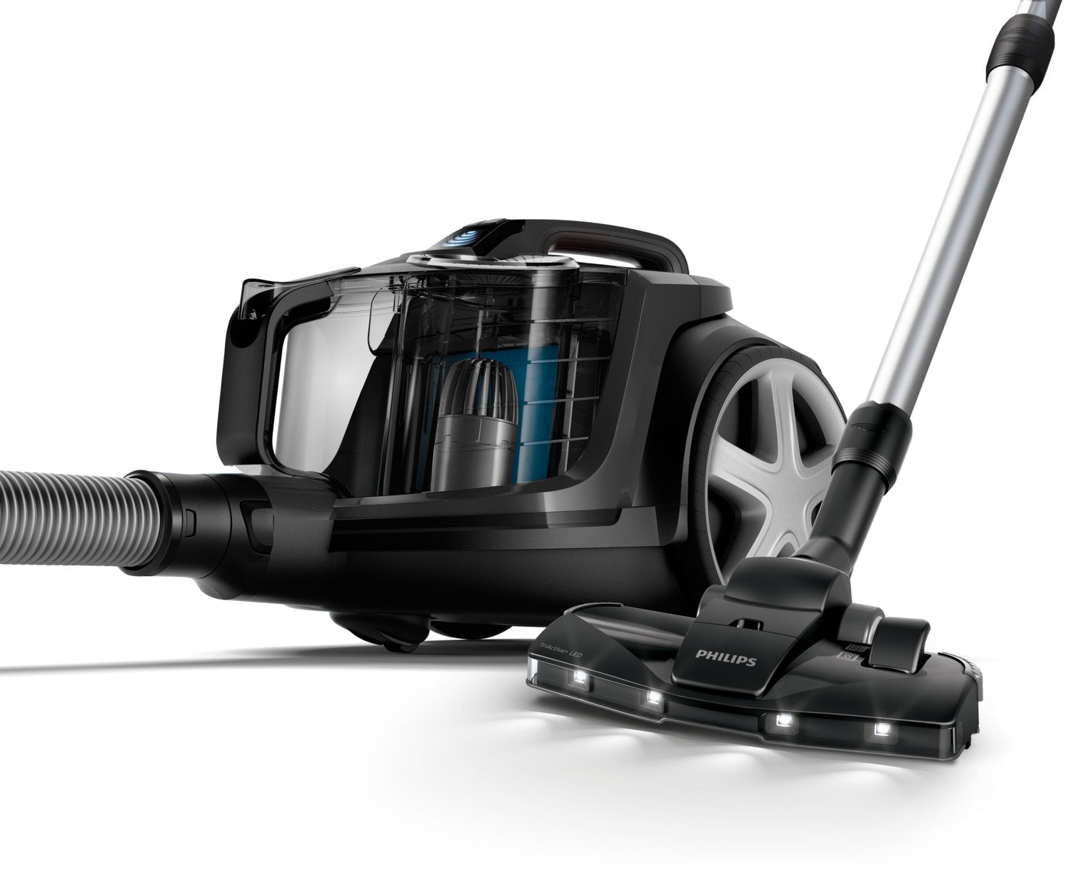 Vacuum Cleaner Philips Powerpro Expert 7000 Series Bagless 900 Watts Capacity 2 L Noise 75 Db Black Weight 5.5 Kg Fc9747/09
