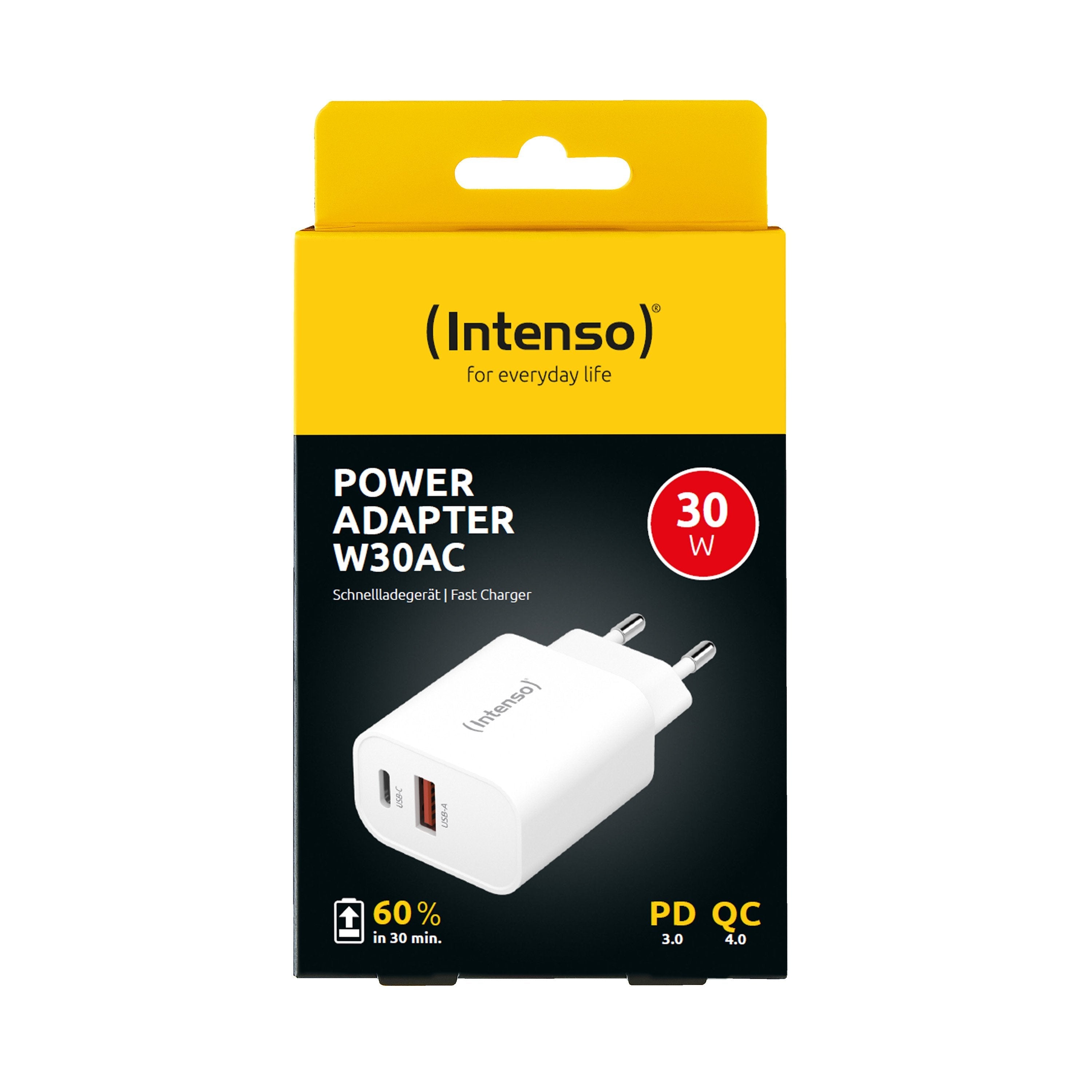 Adaptador De Alimentación Usb-A/Usb-C/7803012 Intenso