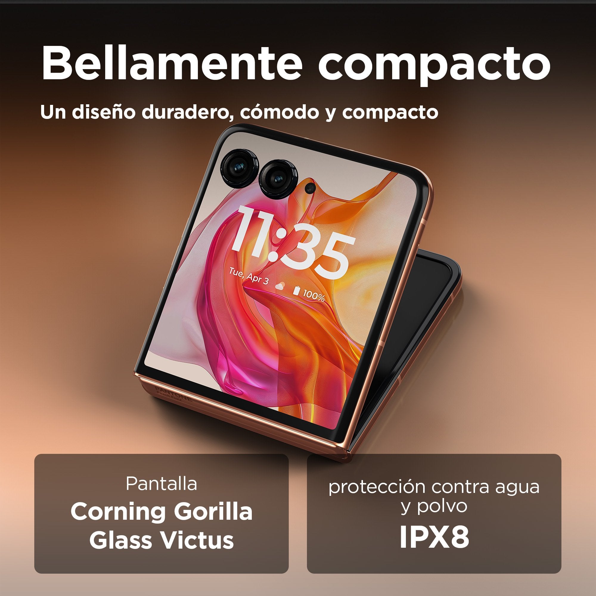 EAN 0840023264429 - Motorola razr 50 ultra 17,5 cm (6.9") SIM doble Android 14 5G USB Tipo C 12 GB 512 GB 4000 mAh Durazno imagen 18