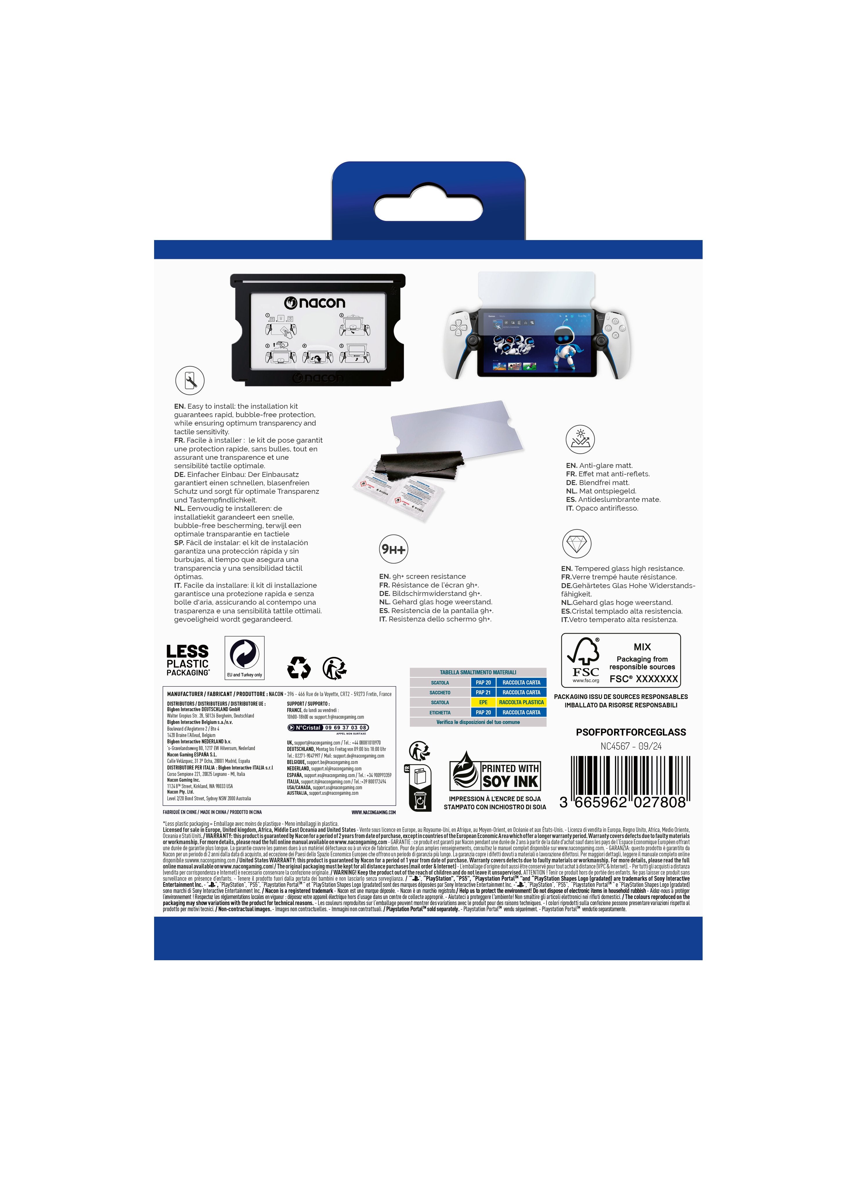 Protector Pantalla Psp Portal Accs