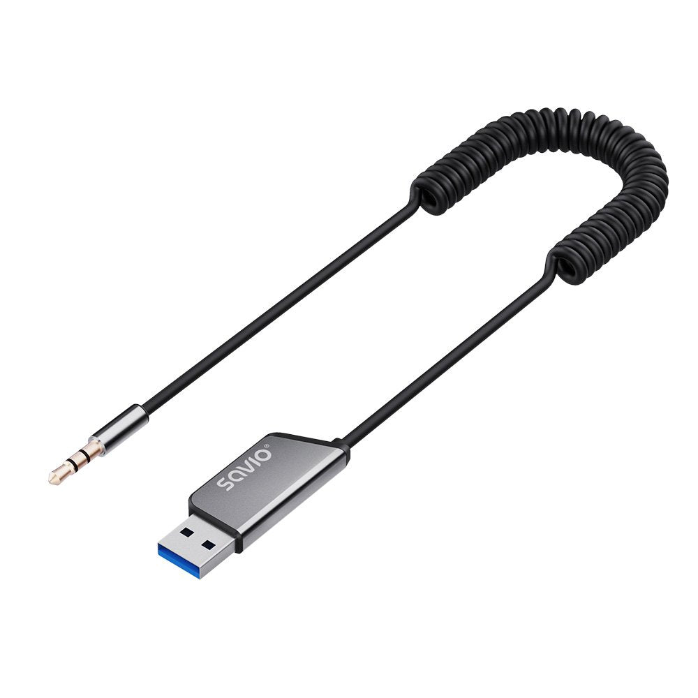 EAN 5901986048442 - Savio TR-16 transmisor FM 2400 - 2483,5 MHz Bluetooth Negro, Plata imagen 3