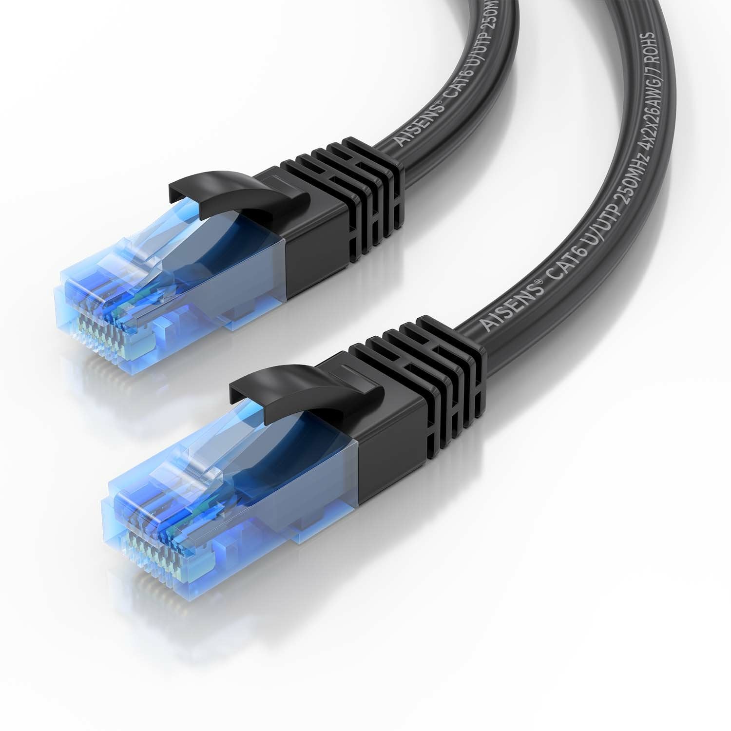 Aisens Cable De Red Rj45 Cat.6 Utp Awg26 Cca - 15m - Negro