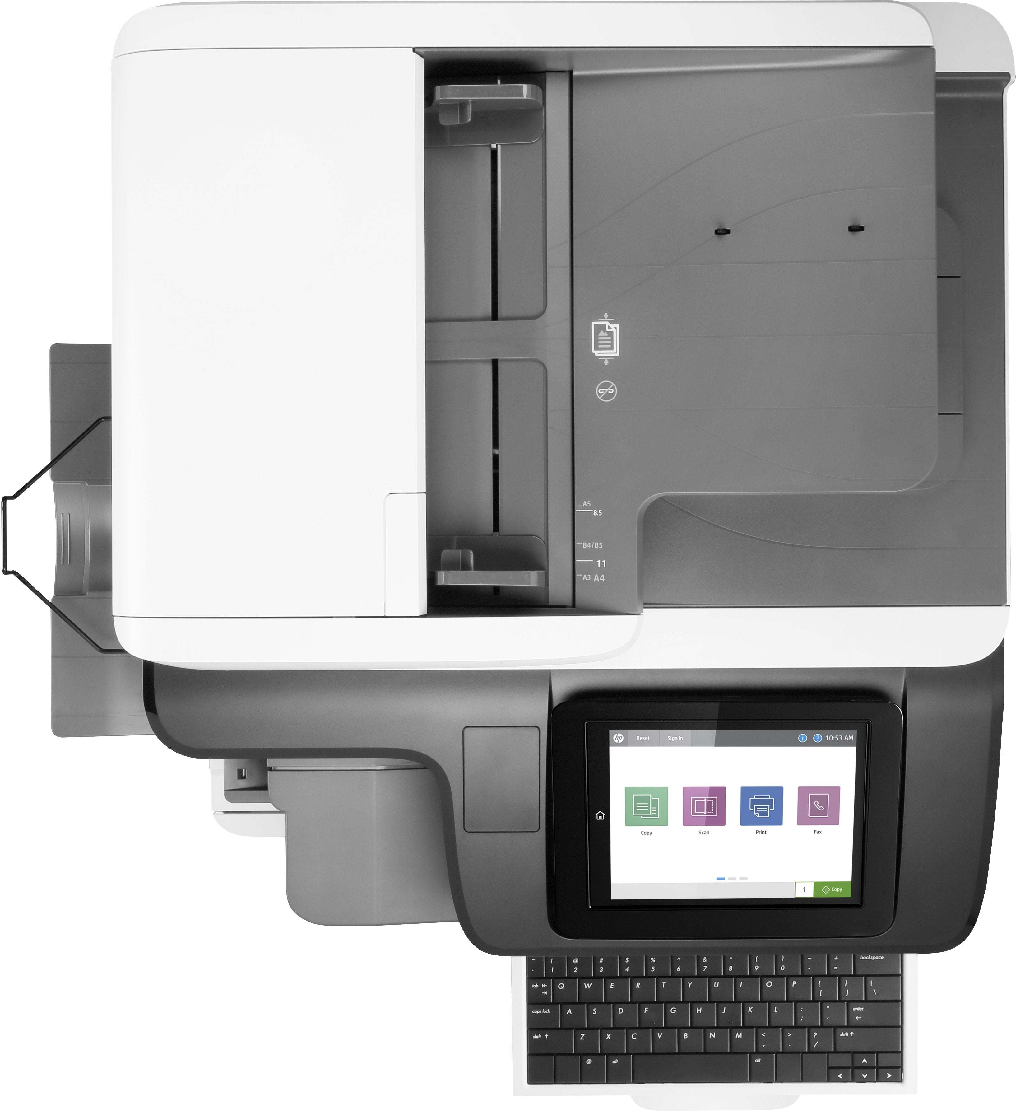 Hp Color Laserjet Enterprise Flow M776zs Laser 1200 X 1200 Dpi 45 Ppm A3 Wifi