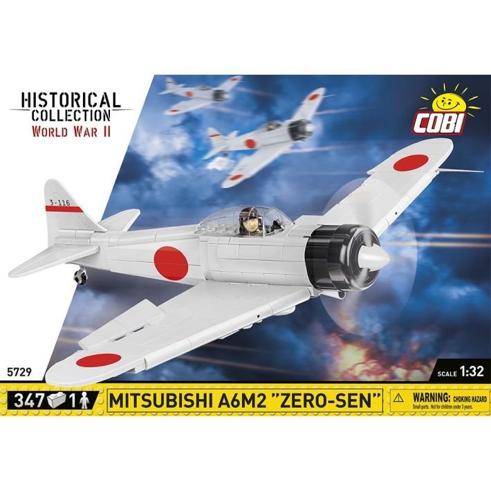 EAN 5902251057299 - COBI Mitsubishi A6M2 "Zero-Sen" imagen 5