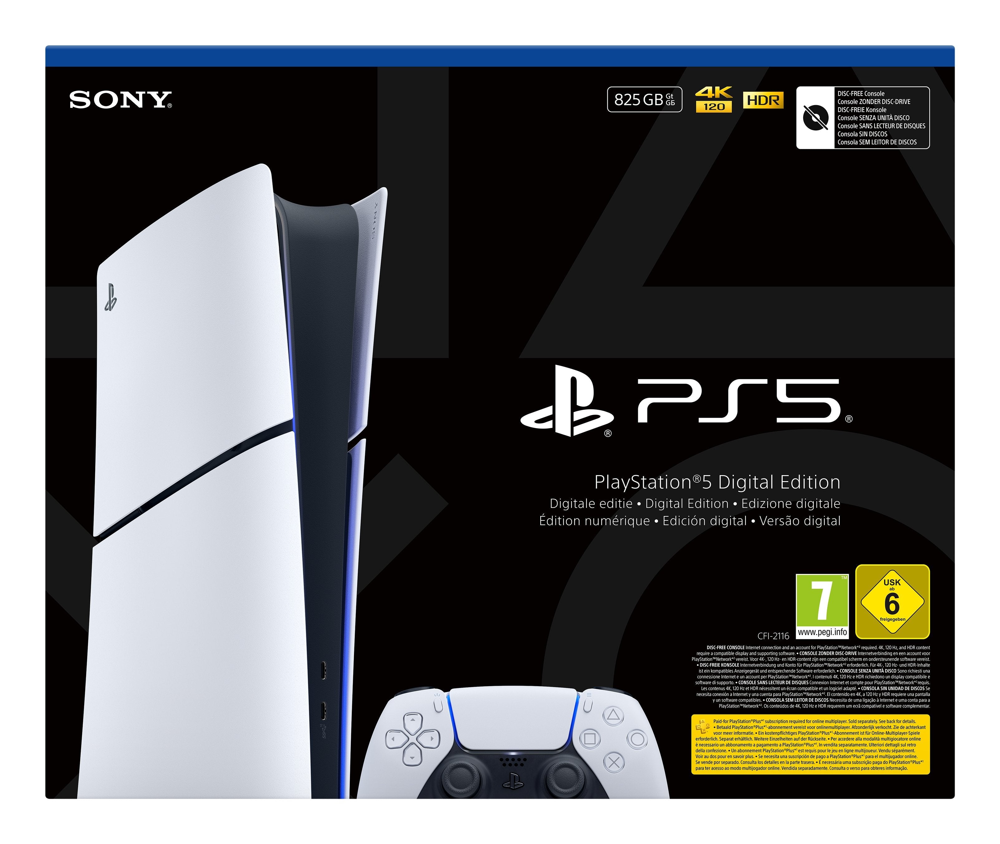 Consola Sony Playstation Digital Slim E-Chassis