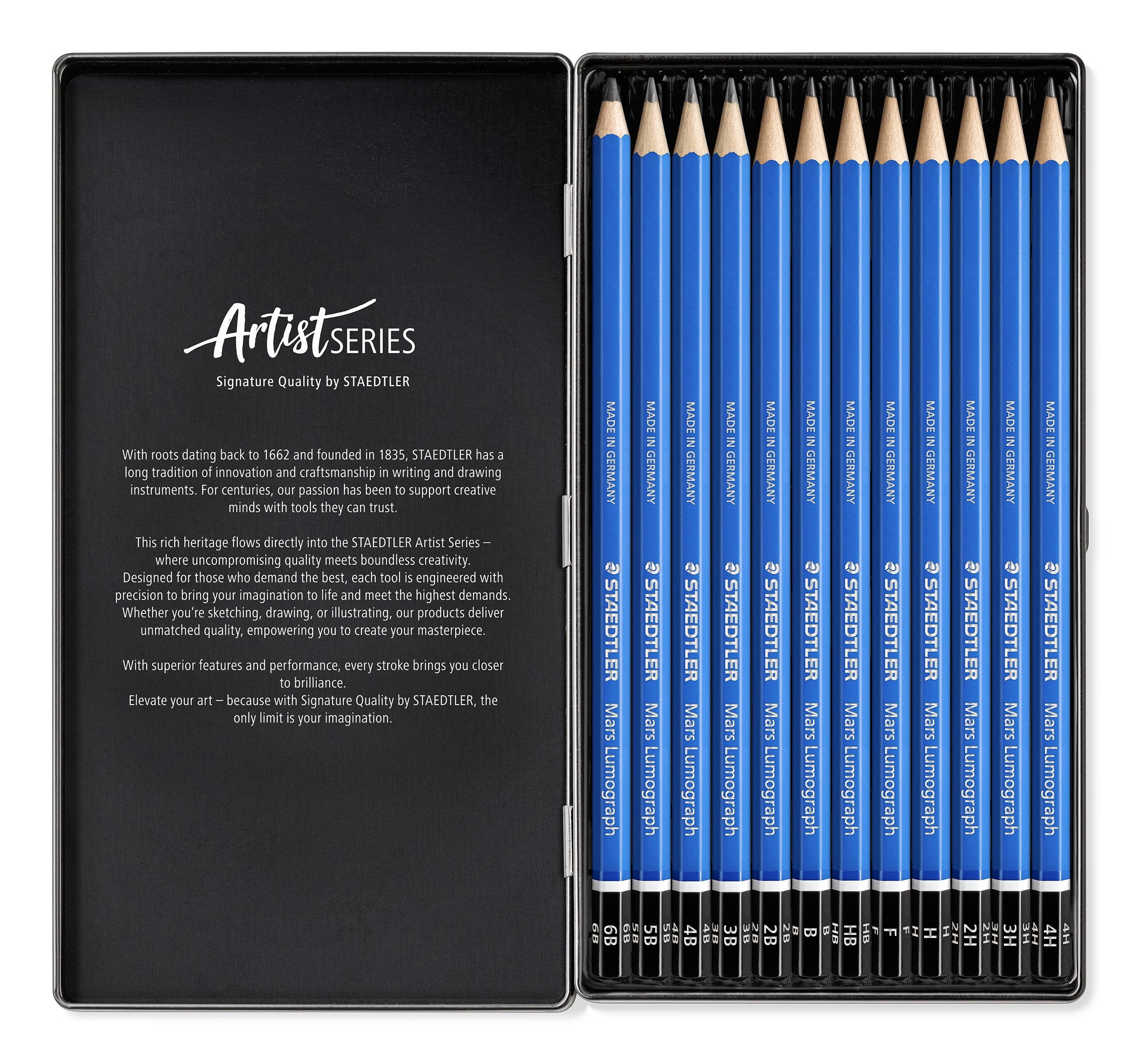 EAN 4007817104729 - Staedtler Mars Lumograph 100 12 pieza(s) imagen 2