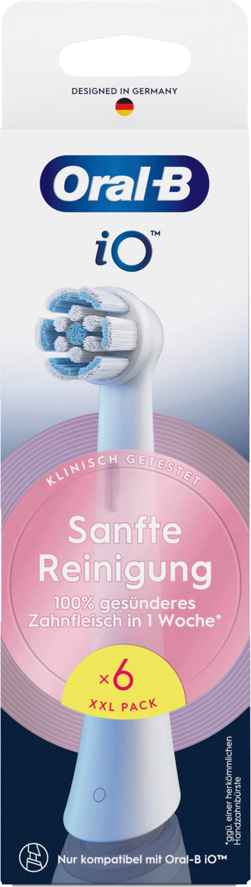 EAN 8700216194679 - Oral-B 8700216194679 cepillo de cabello 6 pieza(s) Blanco imagen 8