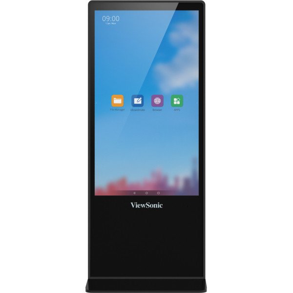 EAN 766907006902 - Viewsonic EP5542T pantalla de señalización Diseño de tótem 139,7 cm (55") LED 450 cd / m² 4K Ultra HD Negr imagen 1