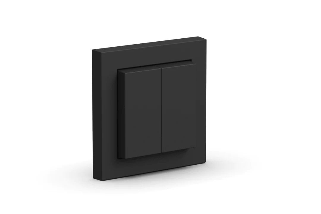 Interruptor Exterior Senic Friends Of Hue, Pulsador Negro 100187