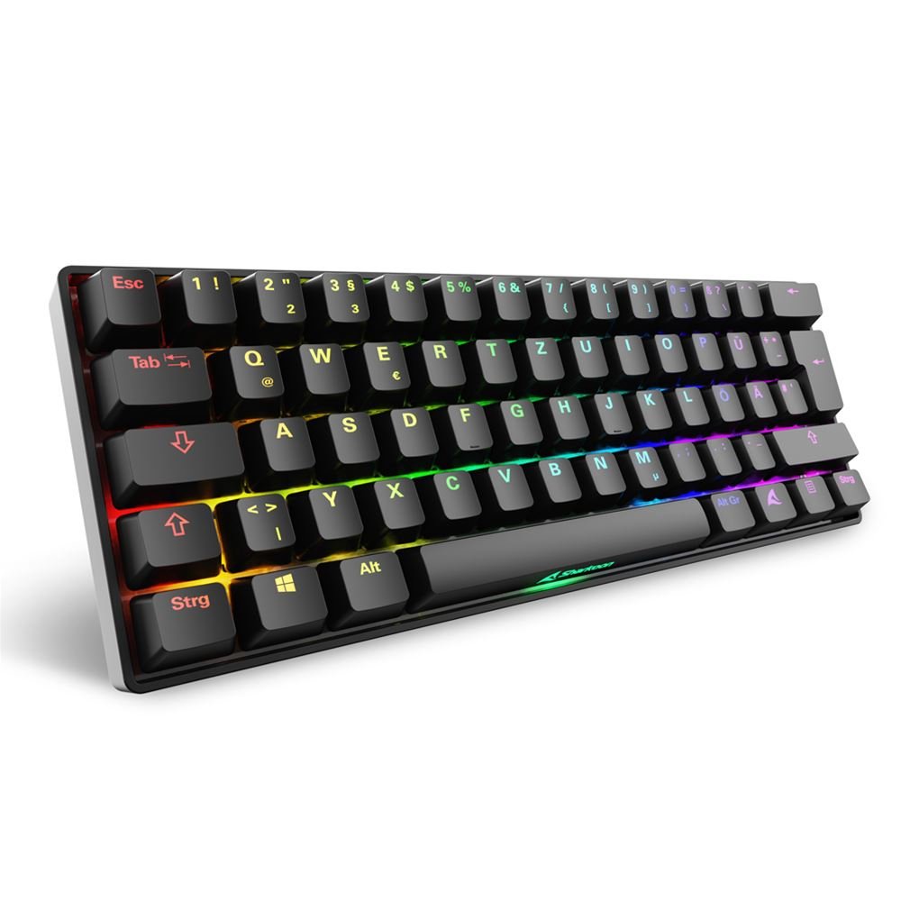 EAN 4044951041923 - Sharkoon 100065629 teclado Hogar USB QWERTZ Alemán Negro imagen 1