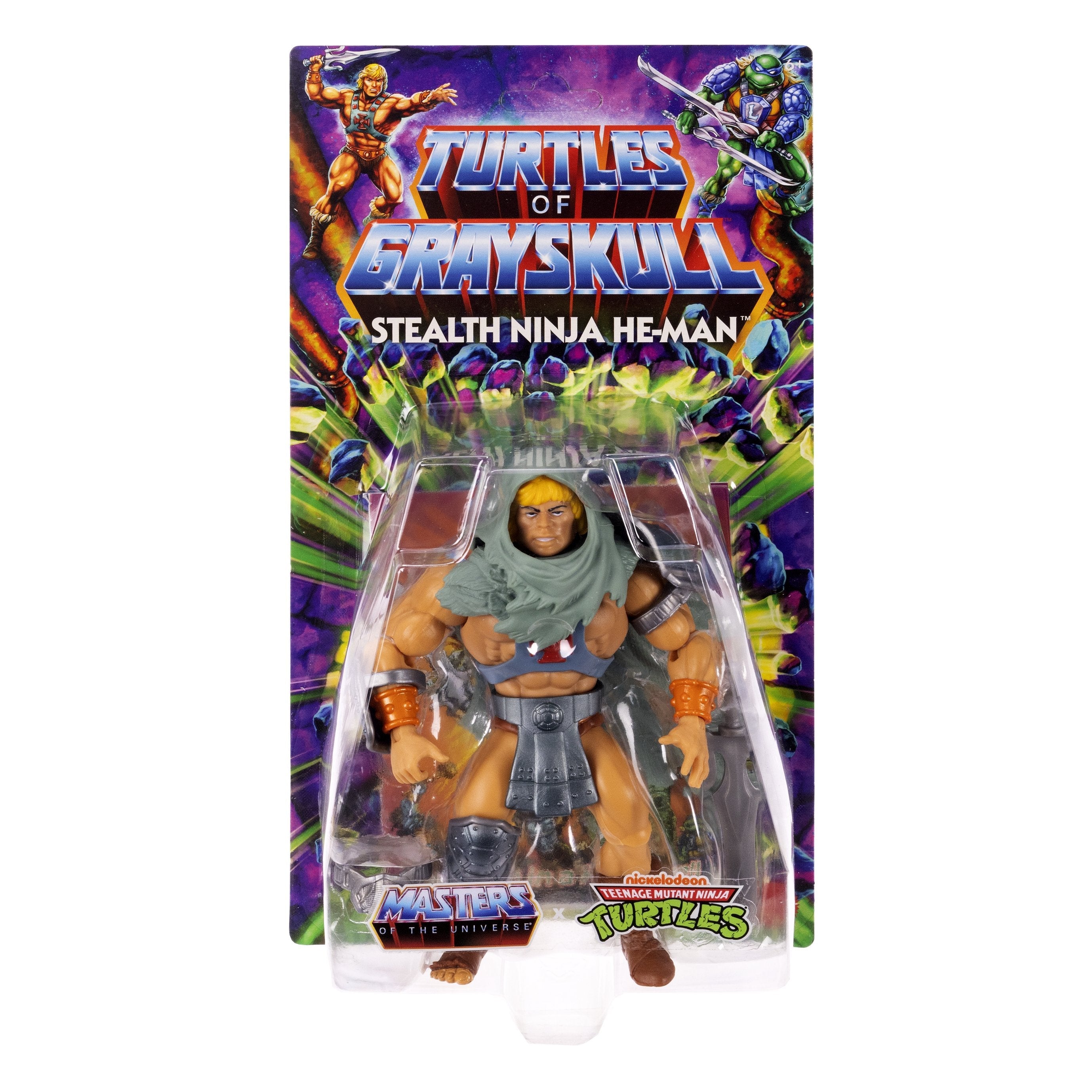 EAN 0194735190232 - Masters of the Universe Origins Turtles of Grayskull Stealth Ninja He-Man imagen 7