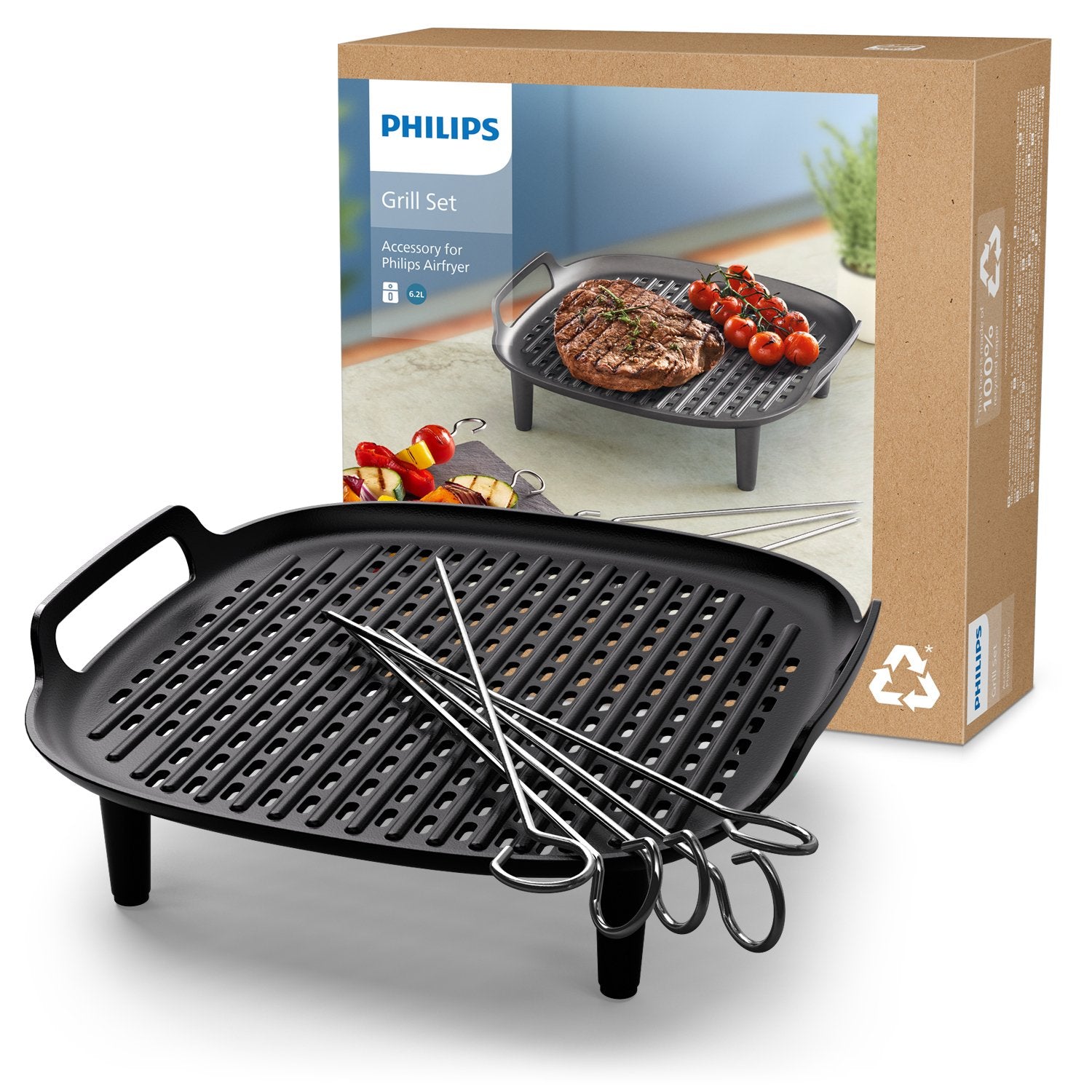 EAN 8720389055393 - Philips HD9946/00 accesorio para freidoras Fondo de grill y brochetas imagen 4