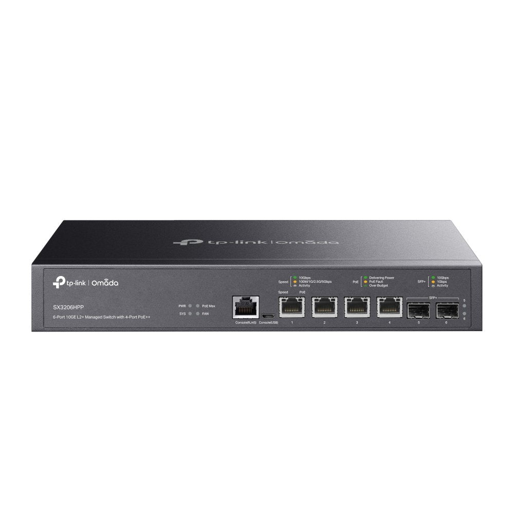EAN 5715063515419 - TP-Link Omada SX3206HPP switch Gestionado L2+ 10G Ethernet (100/1000/10000) Energía sobre Ethernet (PoE) imagen 1