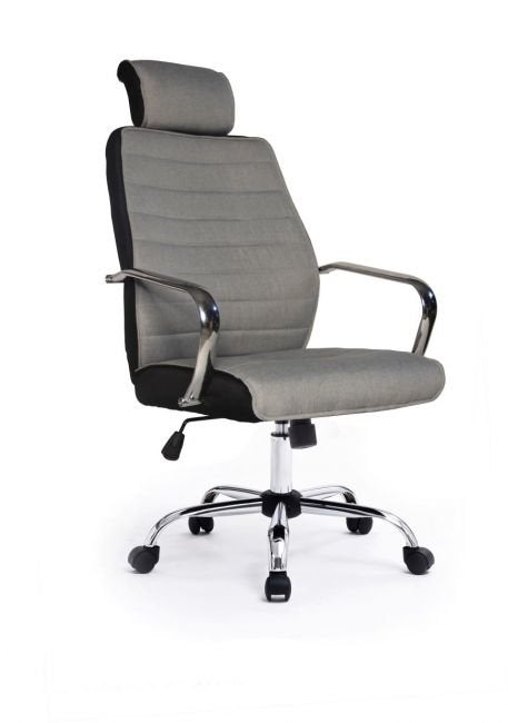 Silla De Oficina Equip Respaldo Medio Color Gris Recubrimiento Pu De Alta Calidaddiseño Ergonomico