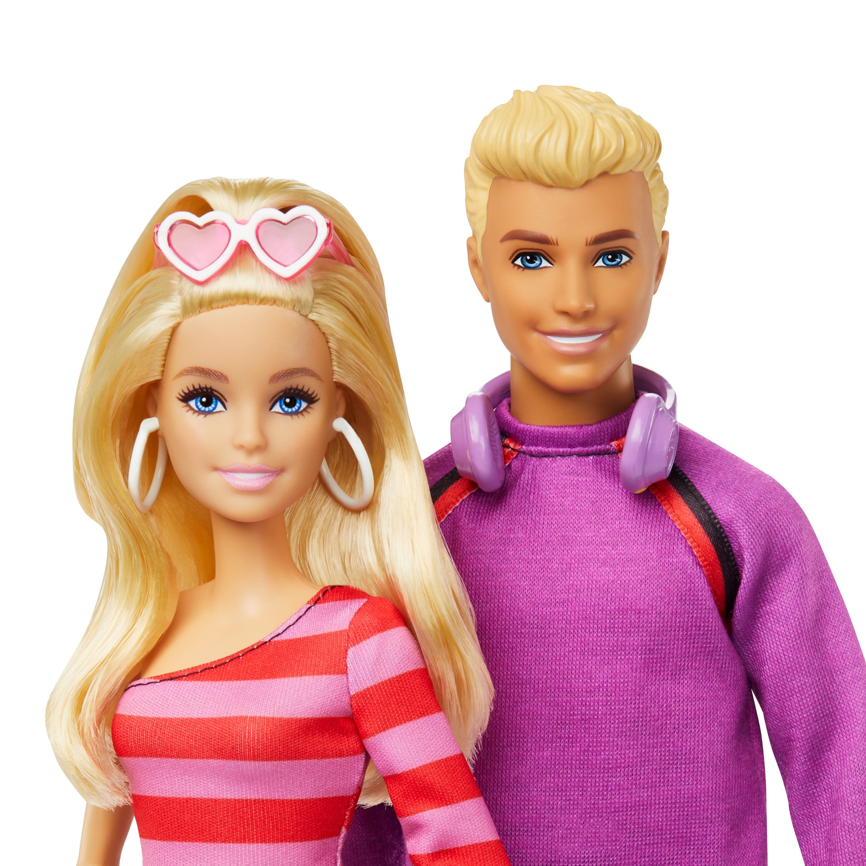 Uego De 2 Muñecas Mattel Ken Y Barbie Fashionista J Hxk90