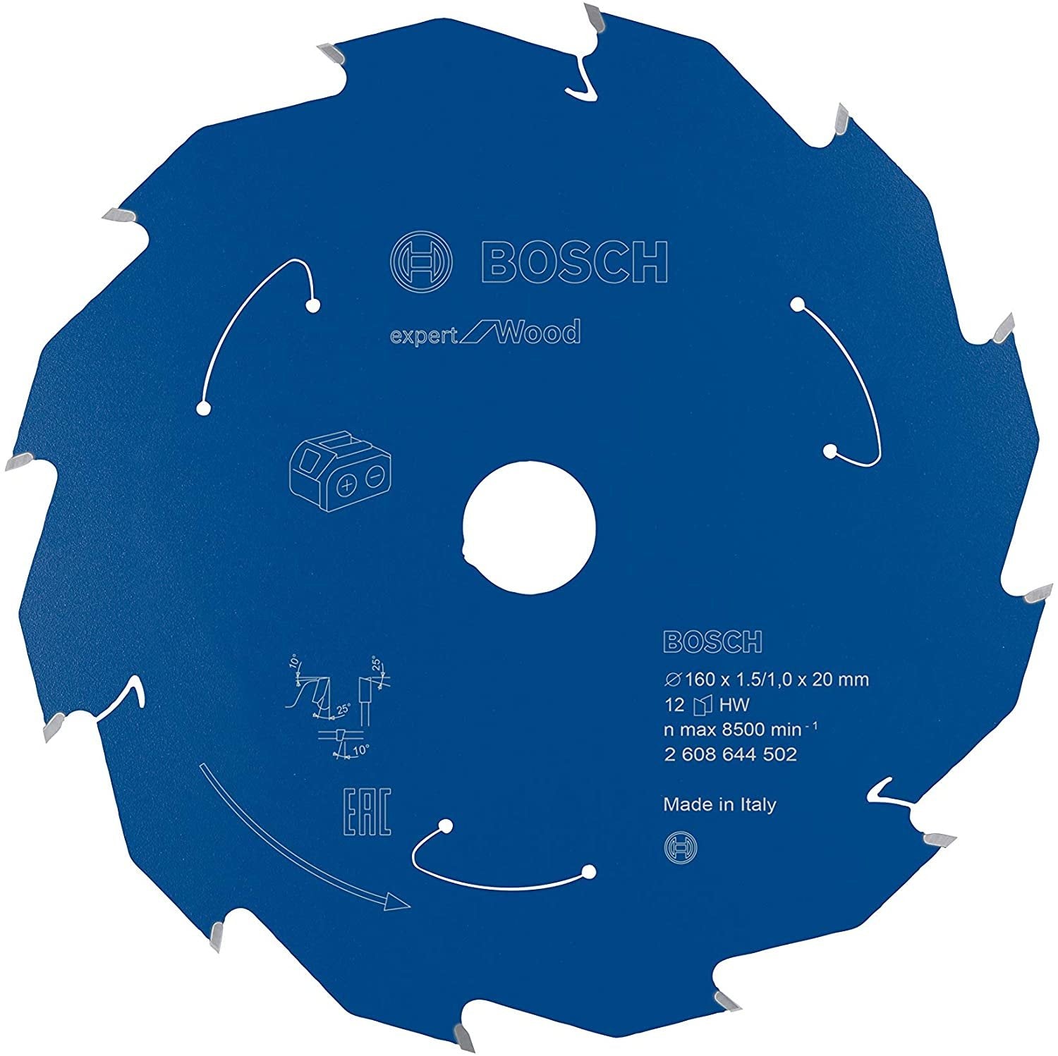 EAN 3165140957328 - Bosch 2608644502 hoja de sierra circular 16 cm 1 pieza(s) imagen 2