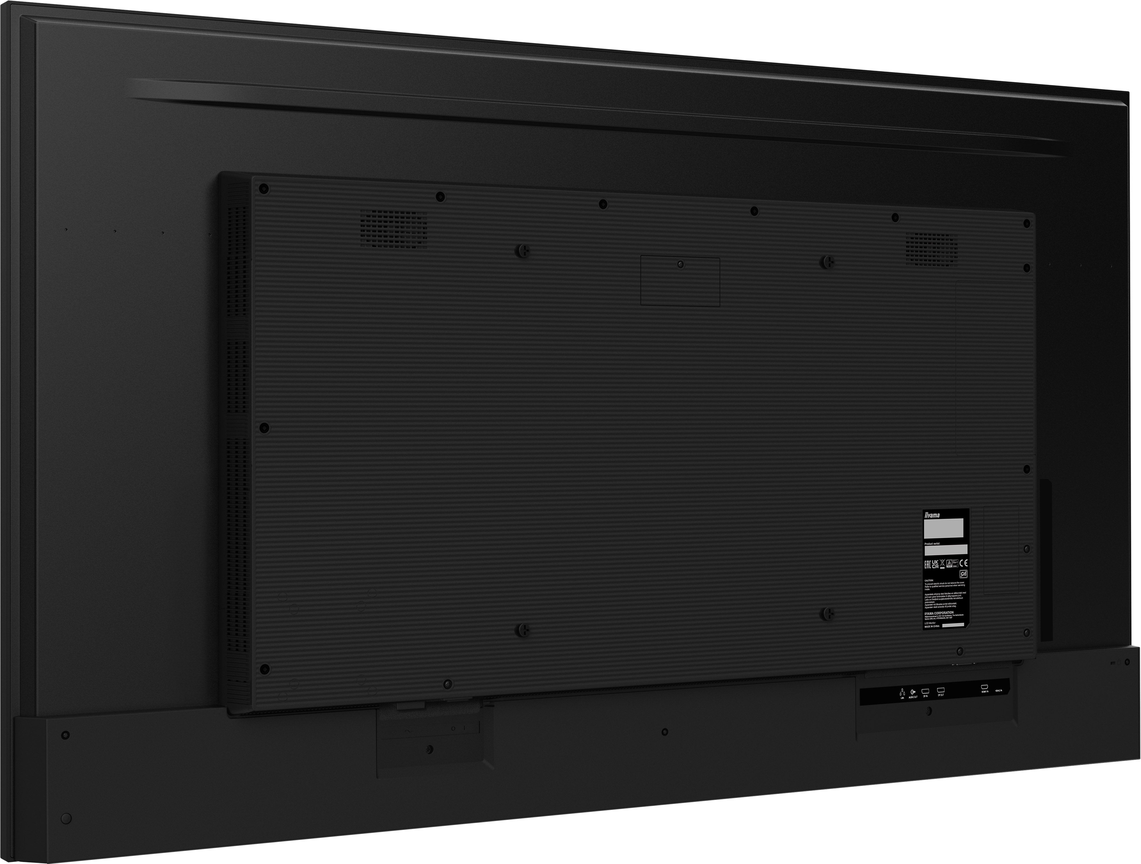 EAN 4948570123582 - iiyama LH6565UHSB-B1 pantalla de señalización Diseño de quiosco 163,8 cm (64.5") LED Wifi 800 cd / m² 4K imagen 13