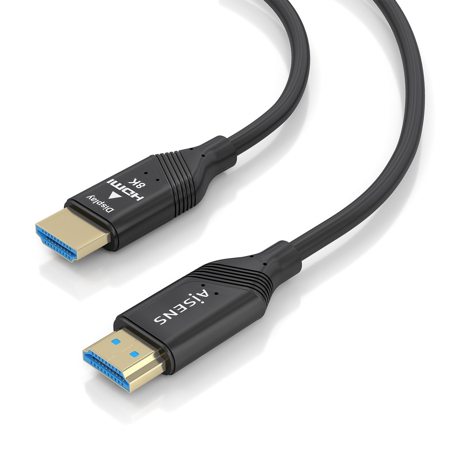 Aisens Cable Hdmi V2.1 Aoc Ultra Alta Velocidad / Hec 8k@60hz 4k@120hz 4:4:4 48gbps, A/M-A/M, Negro, 20m