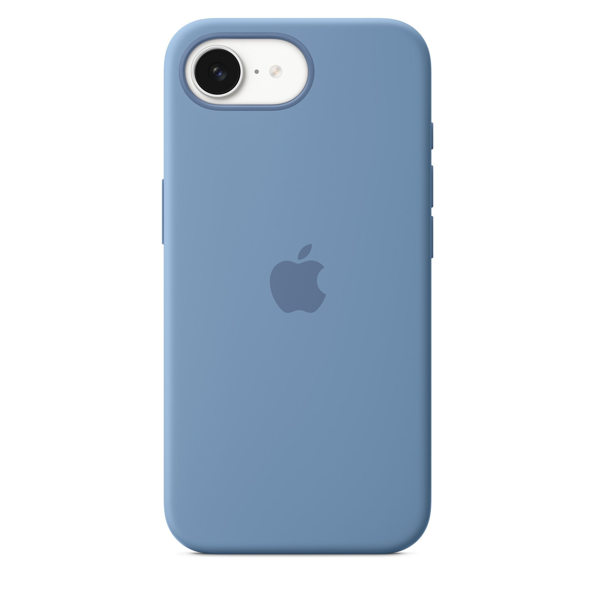 Apple Iphone 16e Silicone Case Winter Blue