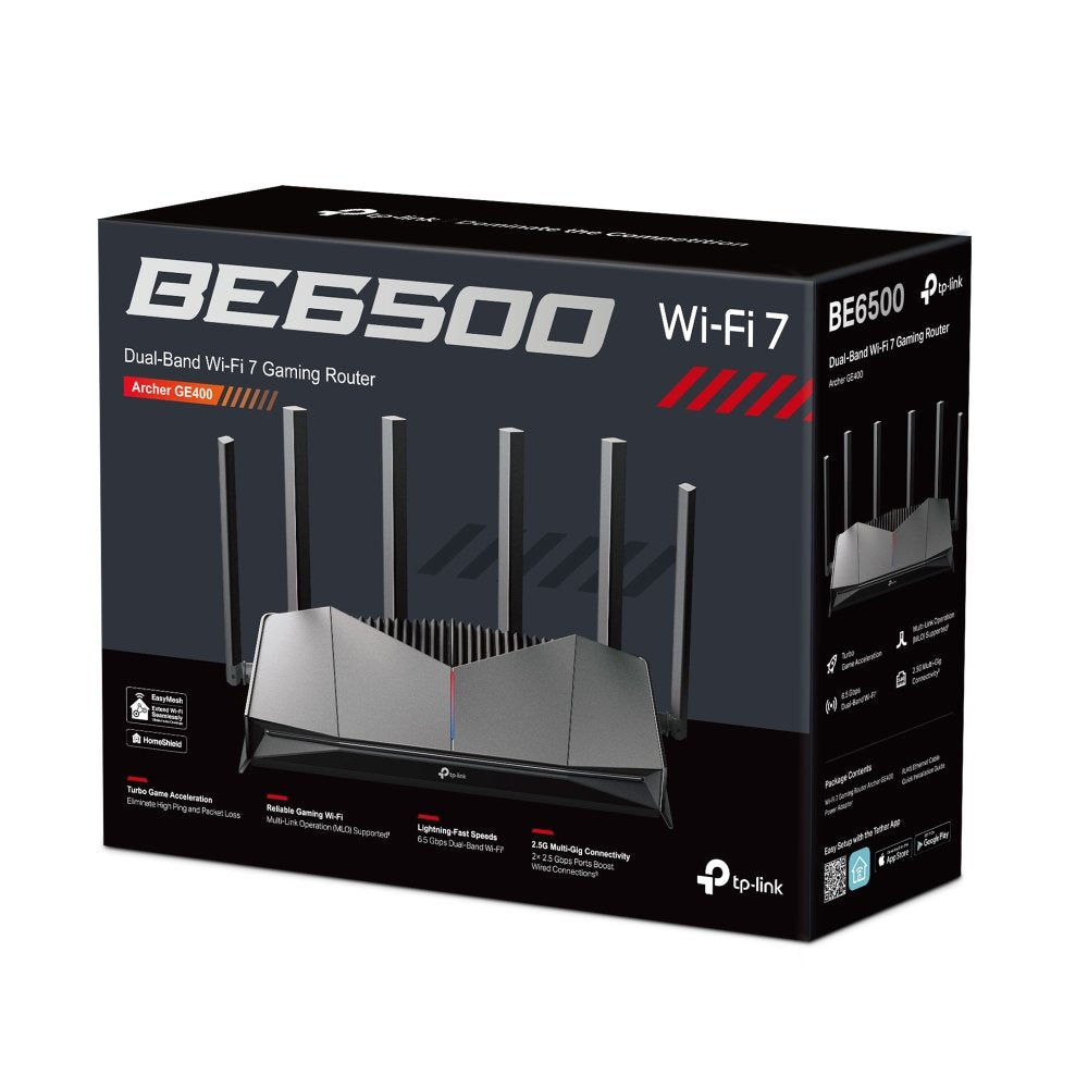 Be6500 Dual-Band Wi-Fi 7 Gaming Router