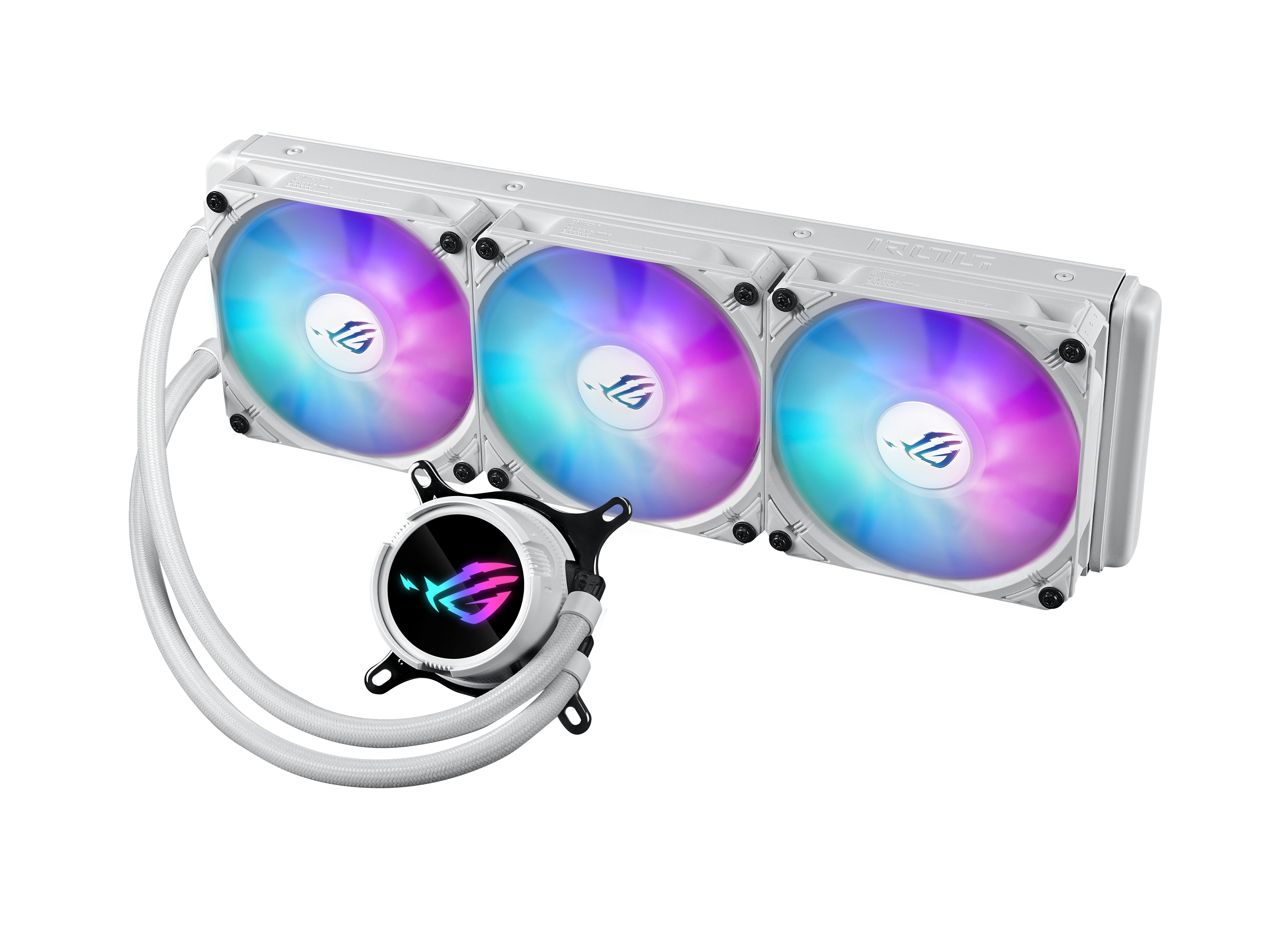 EAN 4711387453155 - ASUS ROG Strix LC III 360 ARGB White Edition Procesador Kit de refrigeración líquida 12 cm Blanco imagen 1