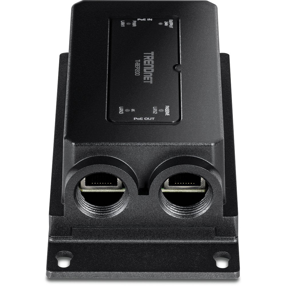 EAN 0710931162400 - Trendnet TI-BEP200 ampliador de red Transmisor y receptor de red Negro 10, 100, 1000 Mbit/s imagen 4