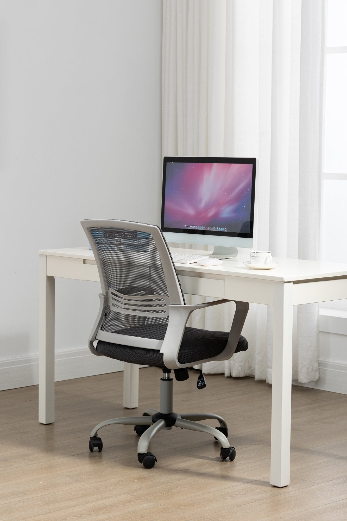 EAN 5901443390794 - Activejet YK01 SZ silla de oficina y de ordenador Asiento acolchado Respaldo de malla imagen 9