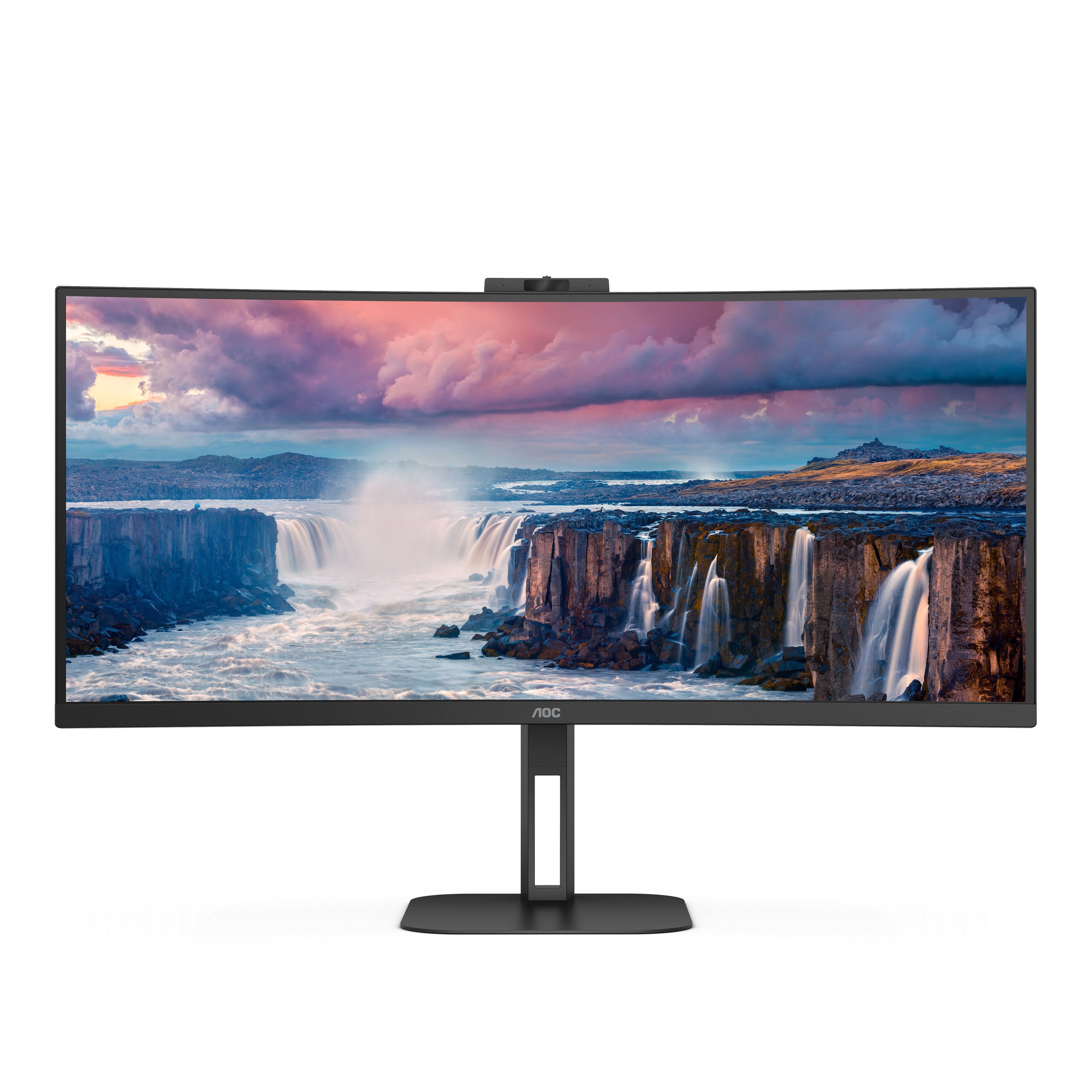 EAN 4038986110273 - AOC V5 CU34V5CW pantalla para PC 86,4 cm (34") 3440 x 1440 Pixeles Wide Quad HD LED Negro imagen 3