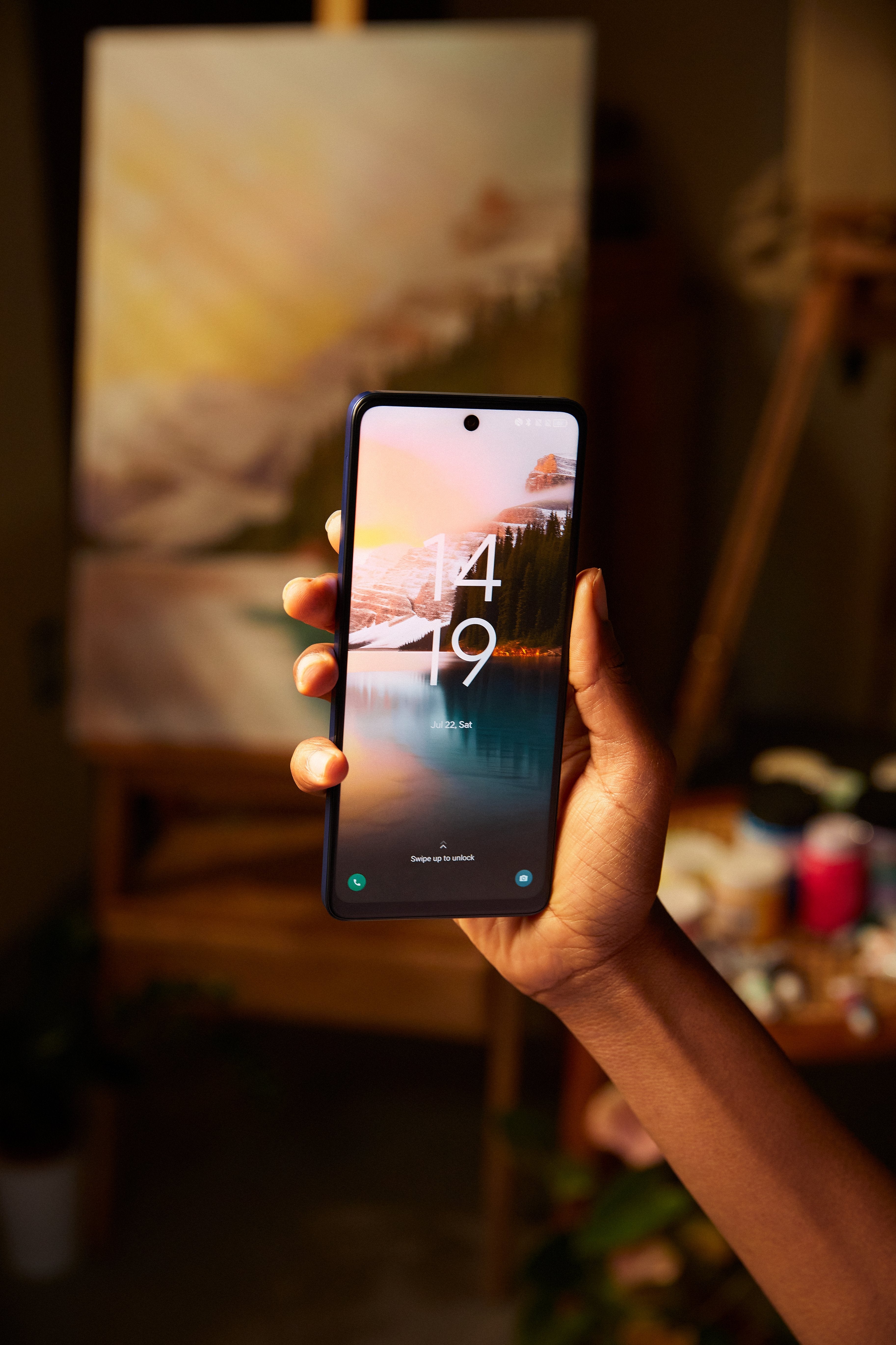 Smartphone Tcl 40 Nxtpaper 8gb 256gb 6.78' Opalescente