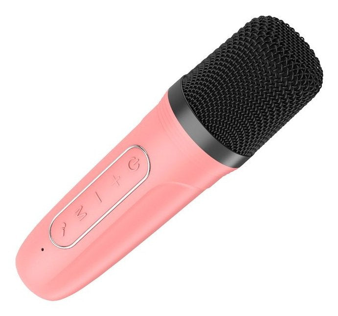 Altavoz Karaoke Cool Mini Karaoke 6w Rosa
