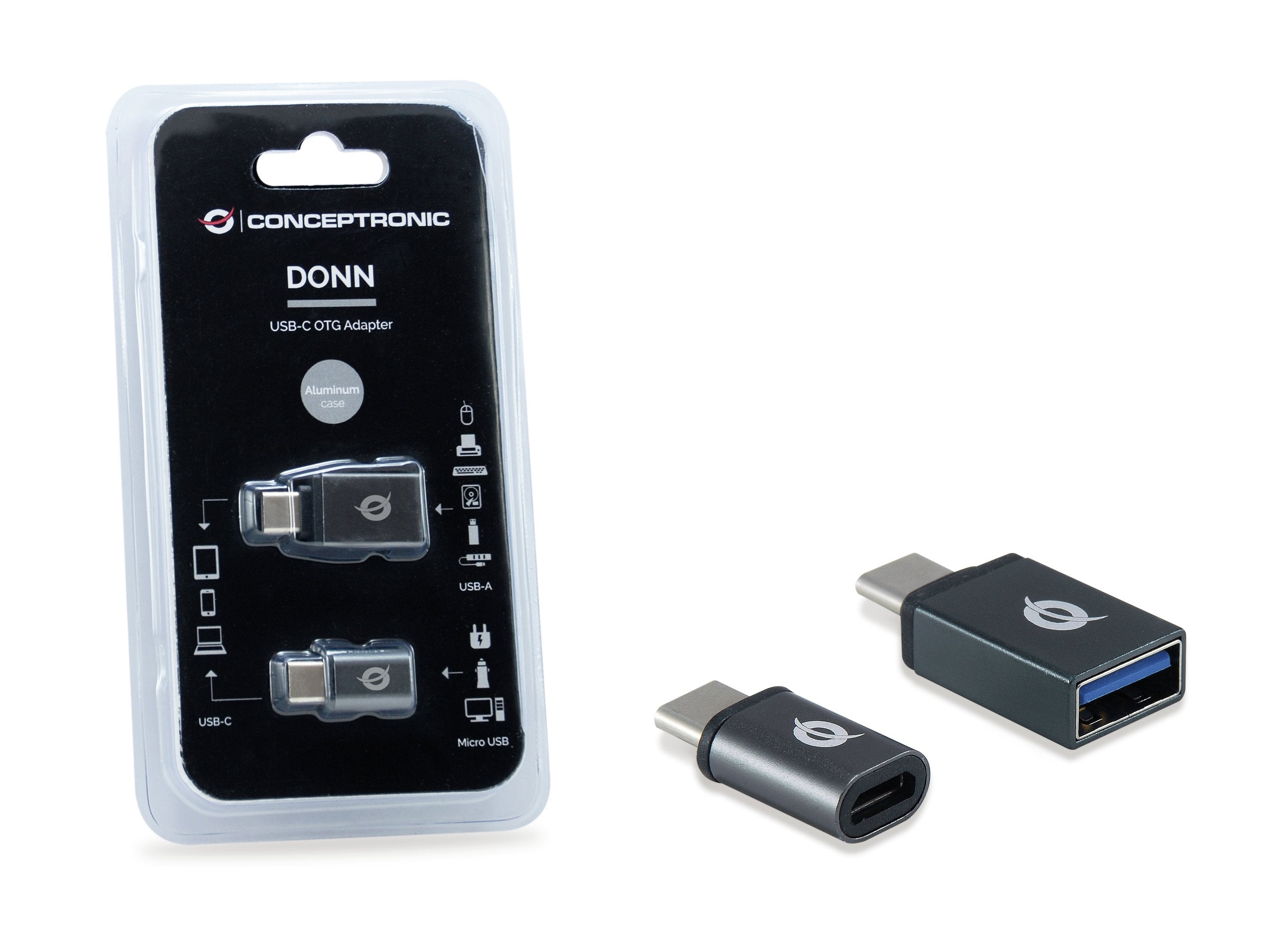 Kit Adaptadores Usb-C 3.1 1ud Usb-C A Usb A Hembra 3.0 1 Ud Usb-C A Micro Usb Hembra