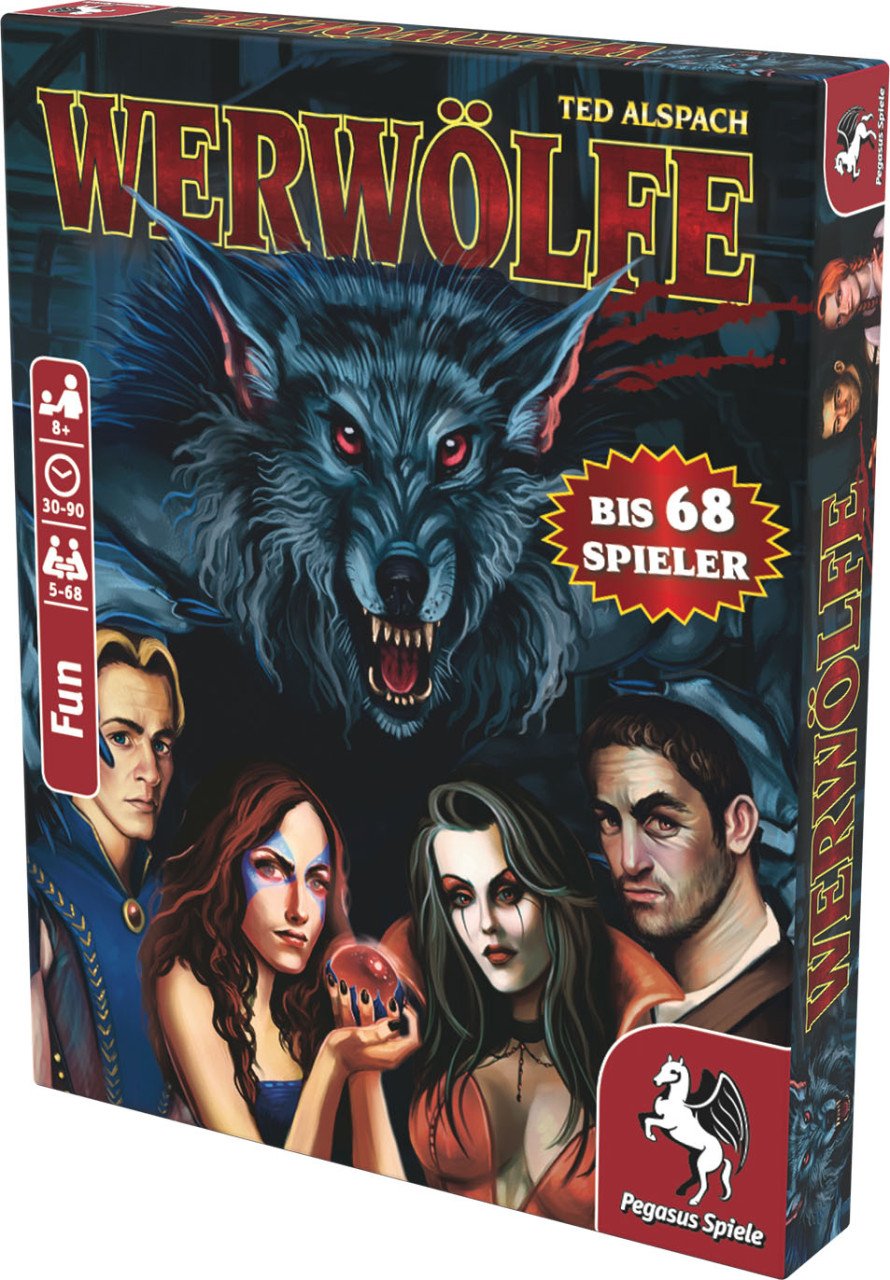 Hombres Lobo Pegaso, Juego De Cartas 17800g