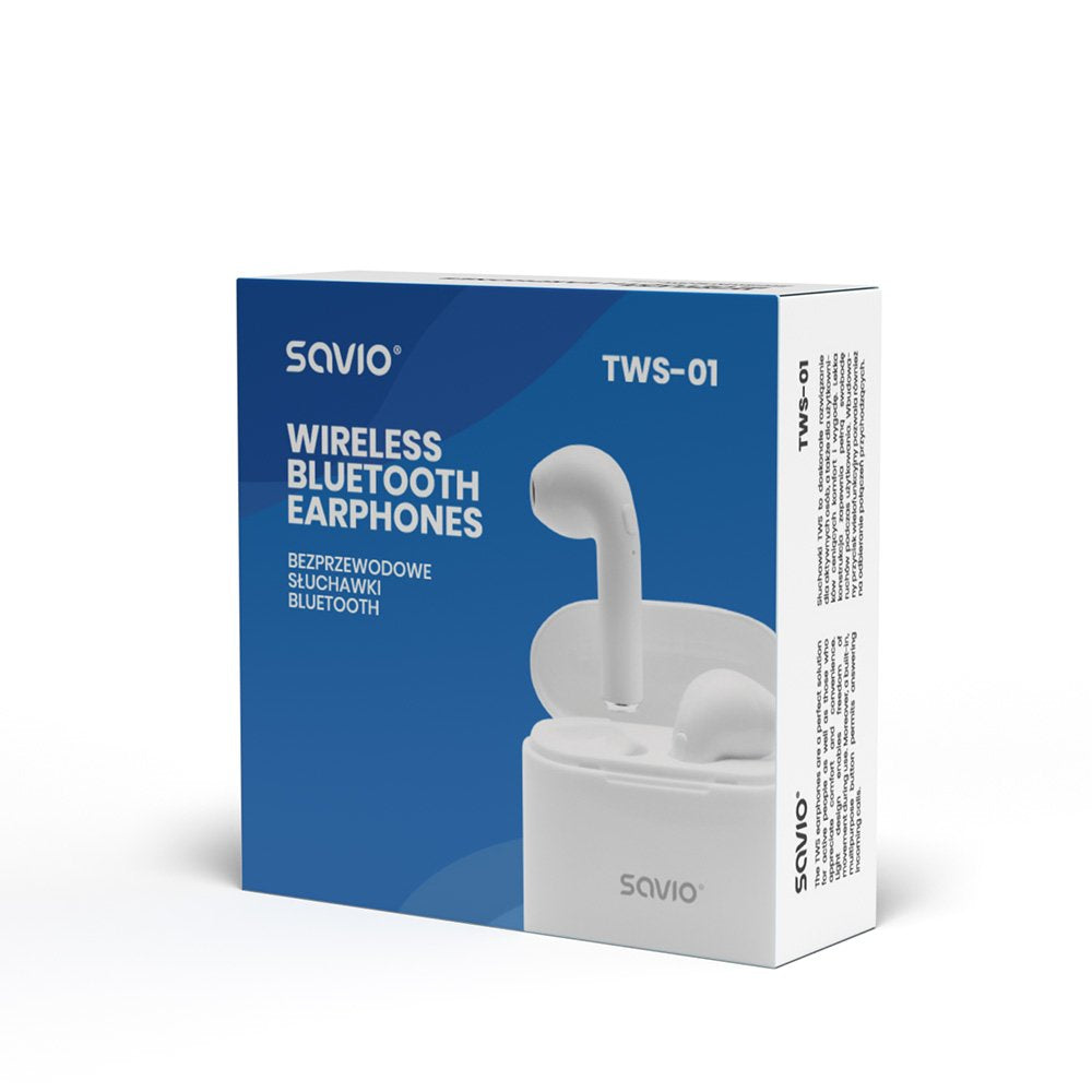 Auriculares Inalabricos Bluetooth 5.0 Savio Tws-01