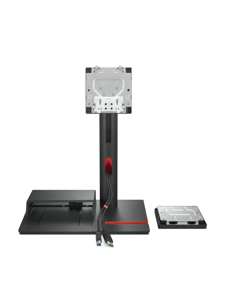 EAN 195892064398 - Lenovo 4XF1K03170 soporte para monitor 68,6 cm (27") Escritorio Negro imagen 3