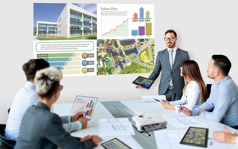 Proyector Epson Eb-Fh52 Data 4000 Ansi Lumens 3lcd 1080p (1920x1080) Desktop Projector White