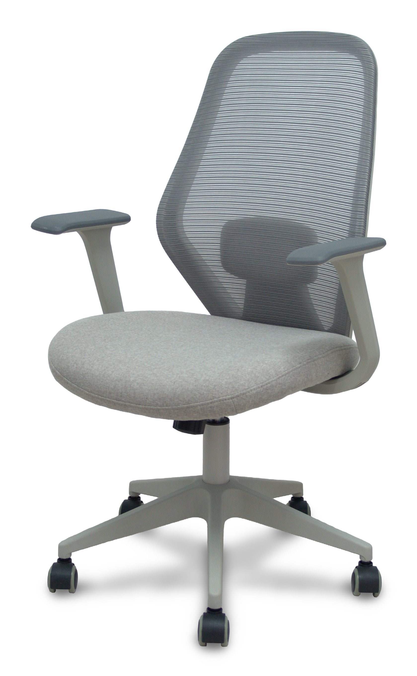 Piqueras Y Crespo Forol Silla Ergo529 Gris Respaldo Malla Gris Asiento Tela Gris Base Piramidal Gris Claro Ruedas Nailon