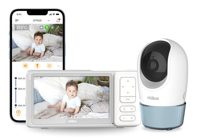 Chillax Babyphone Con Cámara Y Audio-Video-Babyphone
