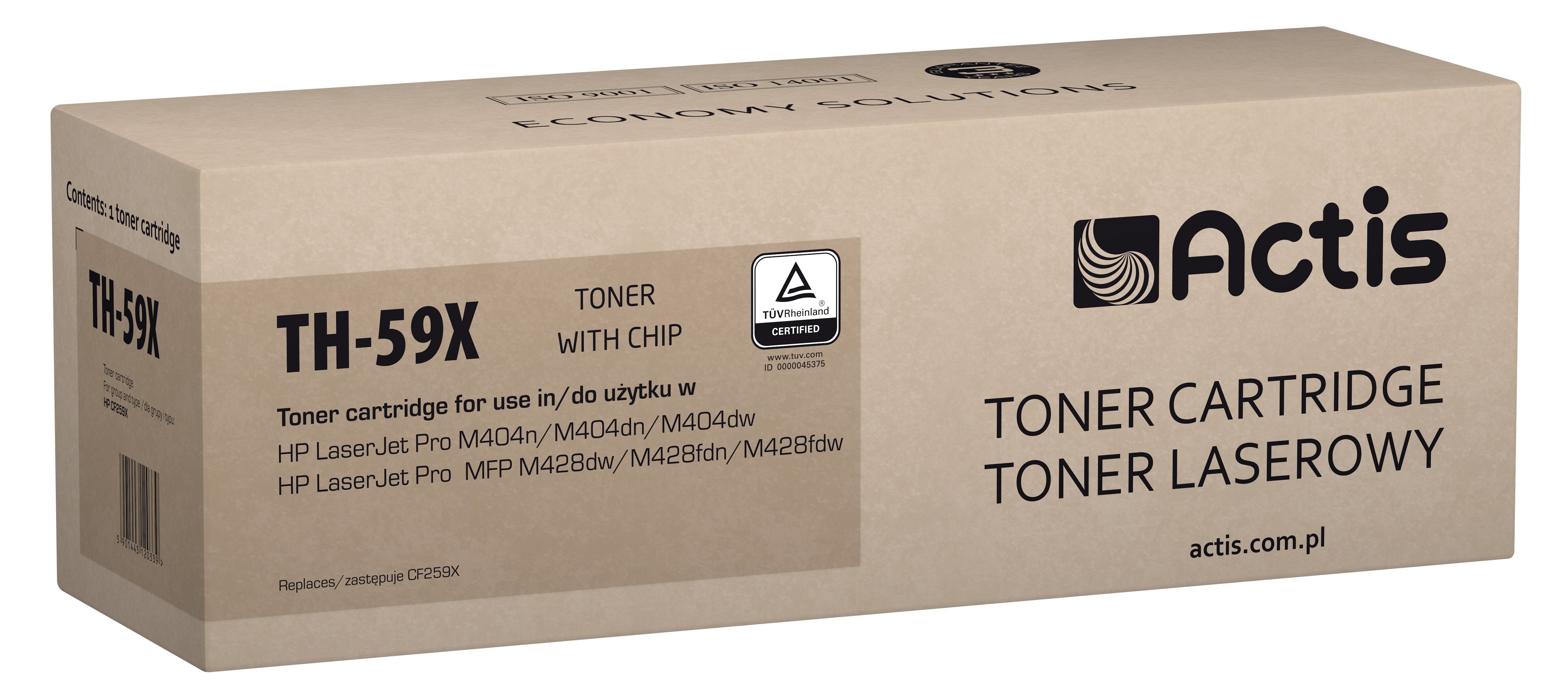 EAN 5901443120339 - Actis TH-59X cartucho de tóner 1 pieza(s) Compatible imagen 1