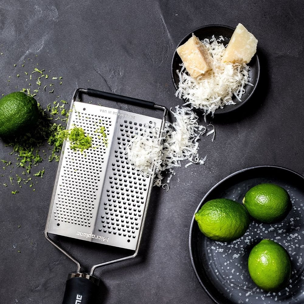 Microplane Rallador De Cocina Con Doble Hoja