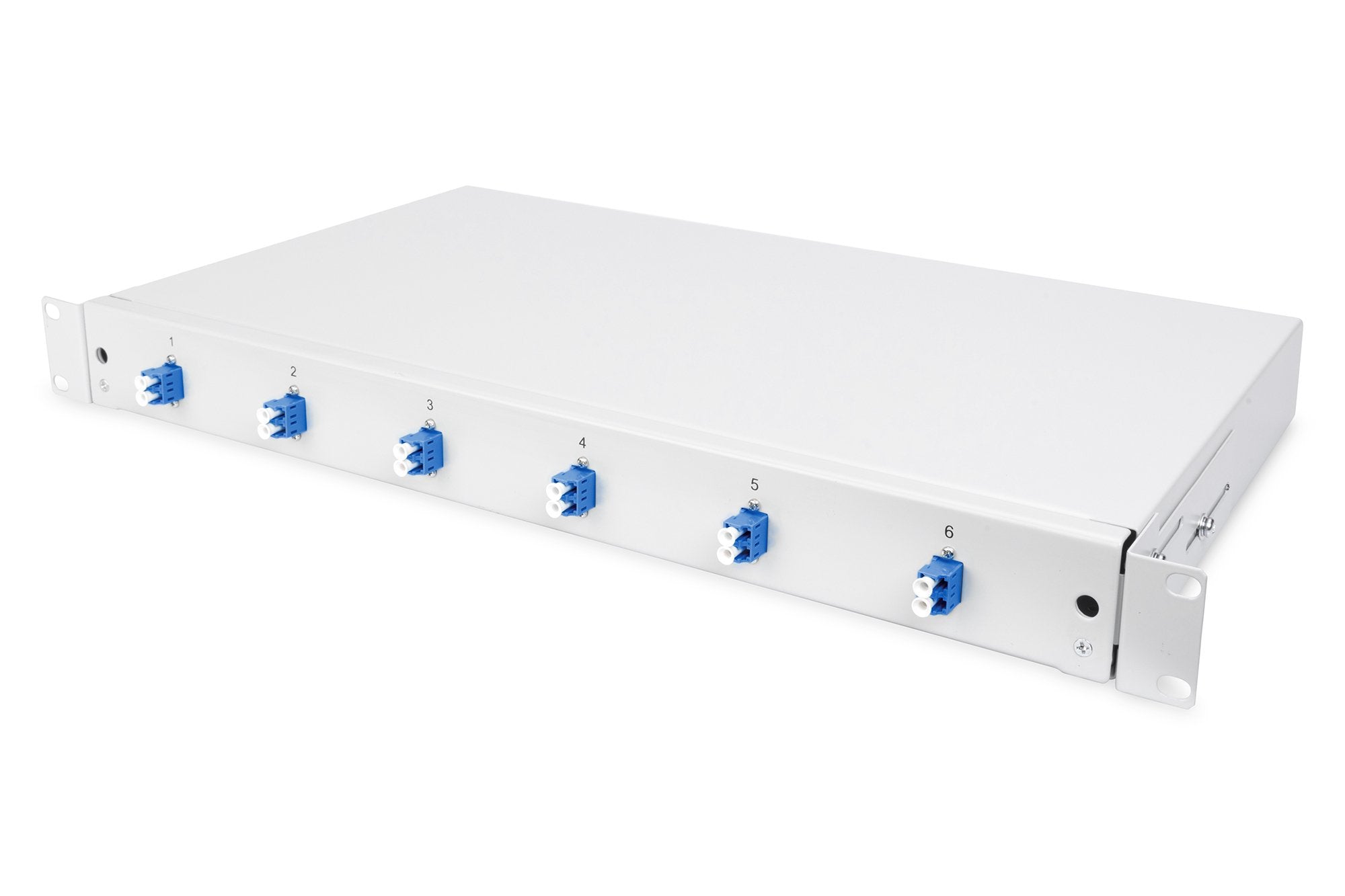 Digitus Caja De Empalme De Fibra Óptica, Equipada, Lc, Os2 - 1u - 19"