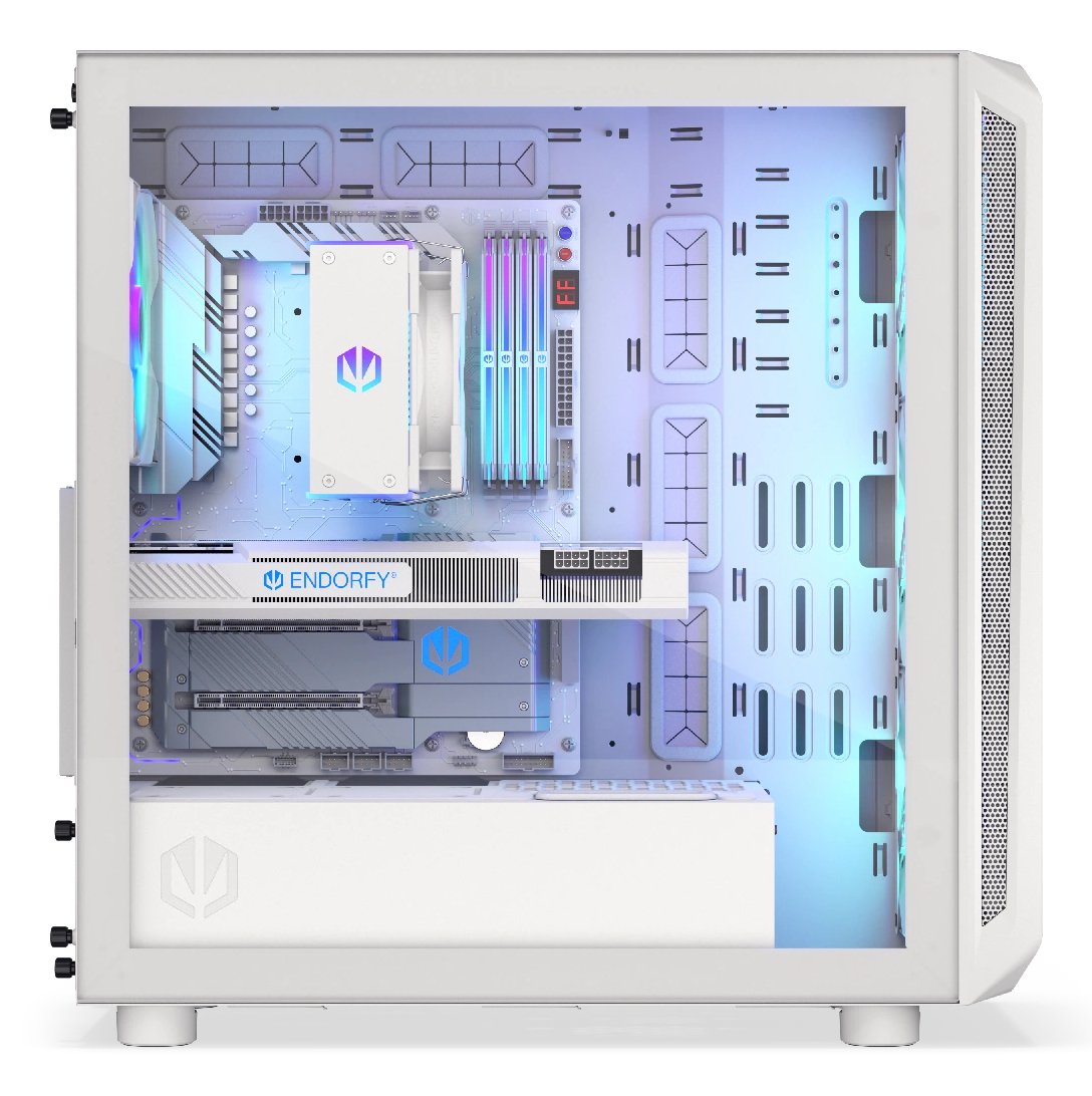 Caja Pc Endorfy Arx 700 White Argb Blanco Ey2a017