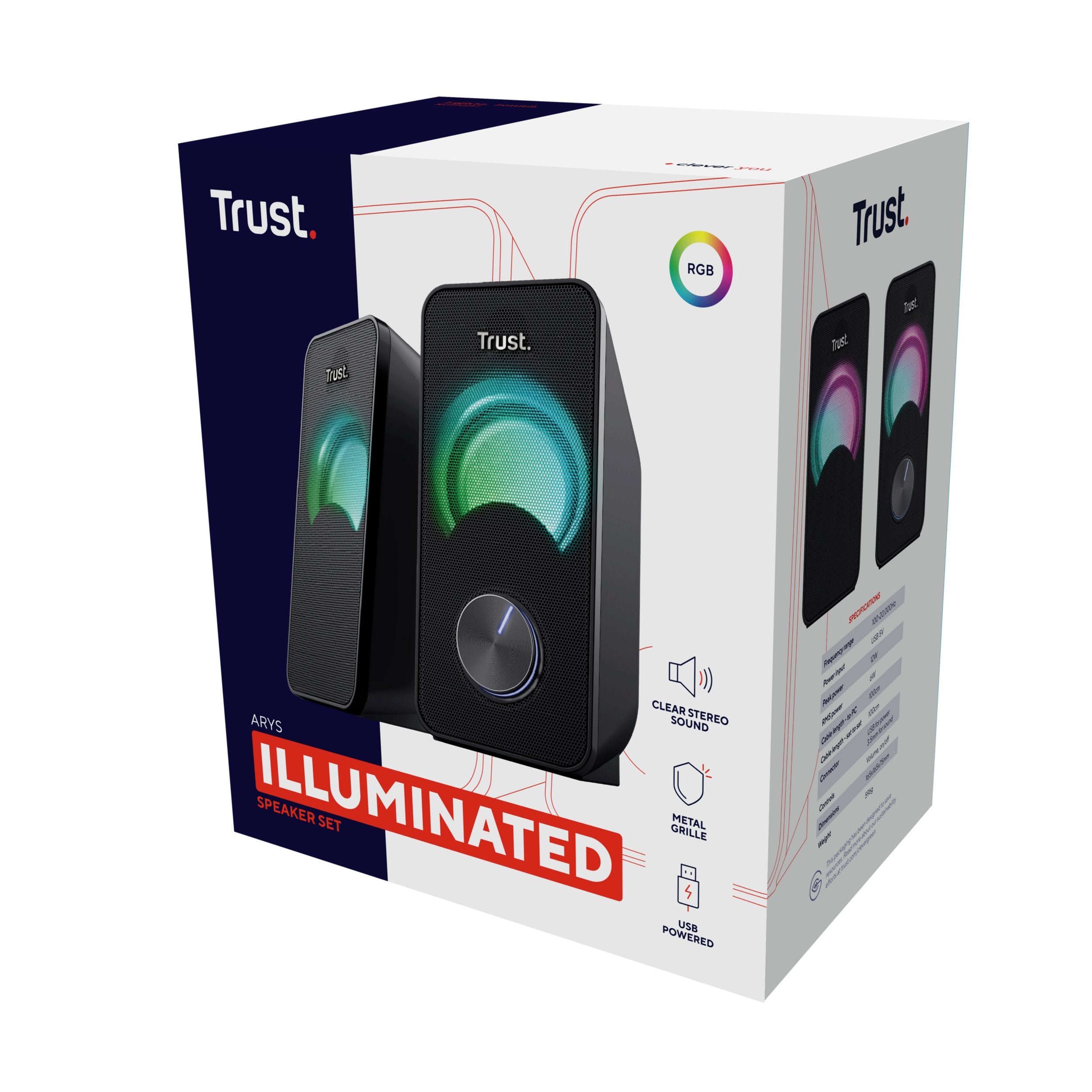 EAN 8713439231205 - Trust Arys Negro Alámbrico 6 W imagen 6
